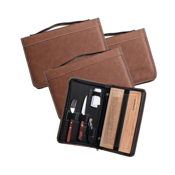 Set de Asado Brasero x 20