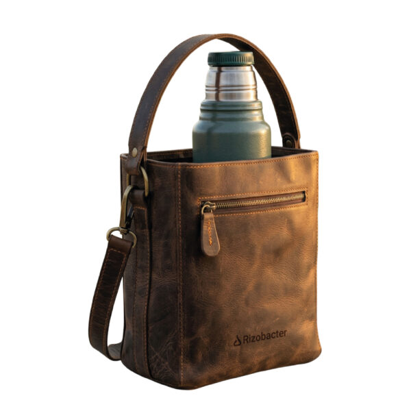 Bolso Matero Colón de cuero